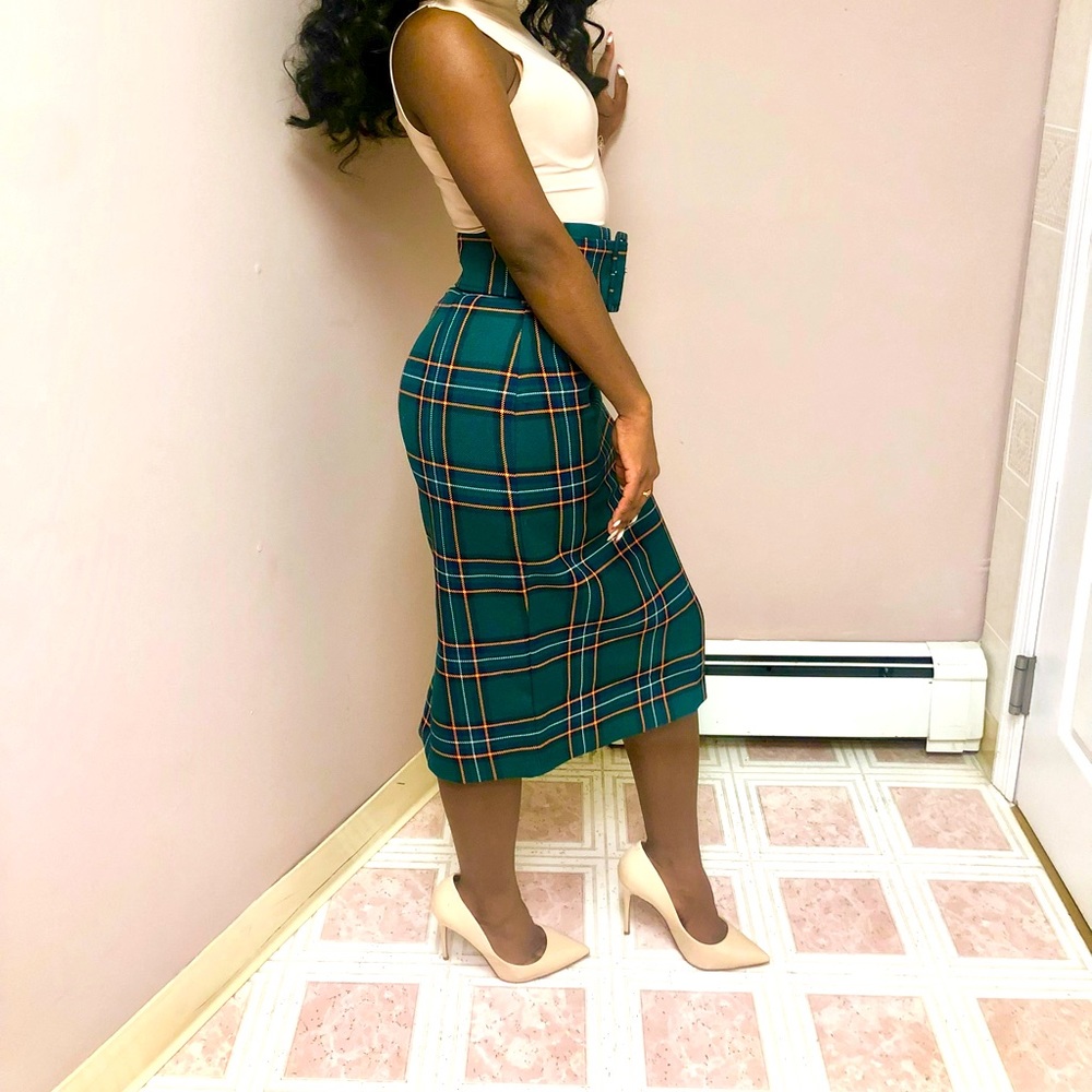 Womens plaid skirt